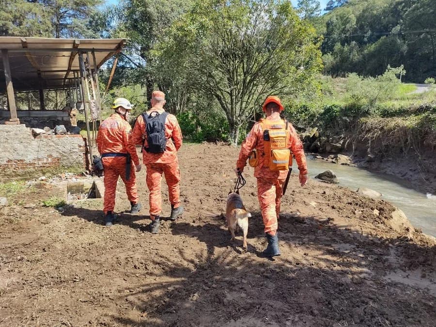 Tempestades no RS: Localizado corpo de mulher desaparecida e total de mortes chega a seis