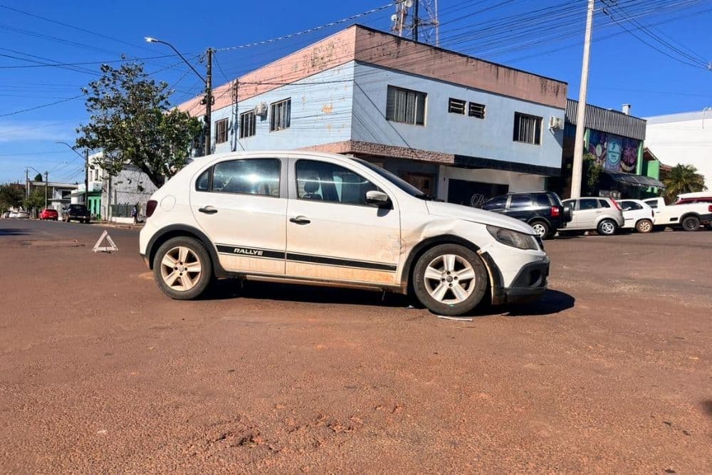 Colisão entre Gol e Cruze é registrada em Santo Augusto