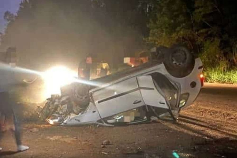 Homem morre em capotamento na BR-468 em Três Passos