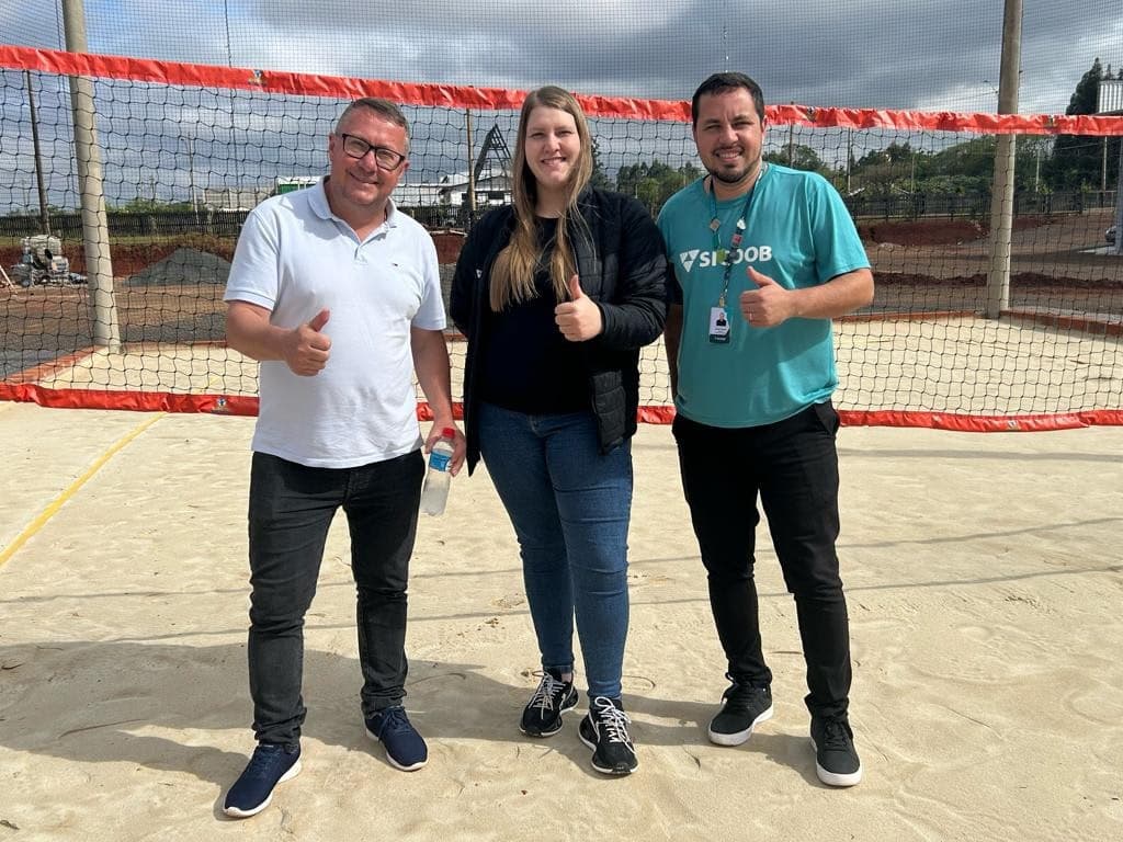 Inscrições abertas para o Torneio de Vôlei de Areia Sicoob no Santo Sports