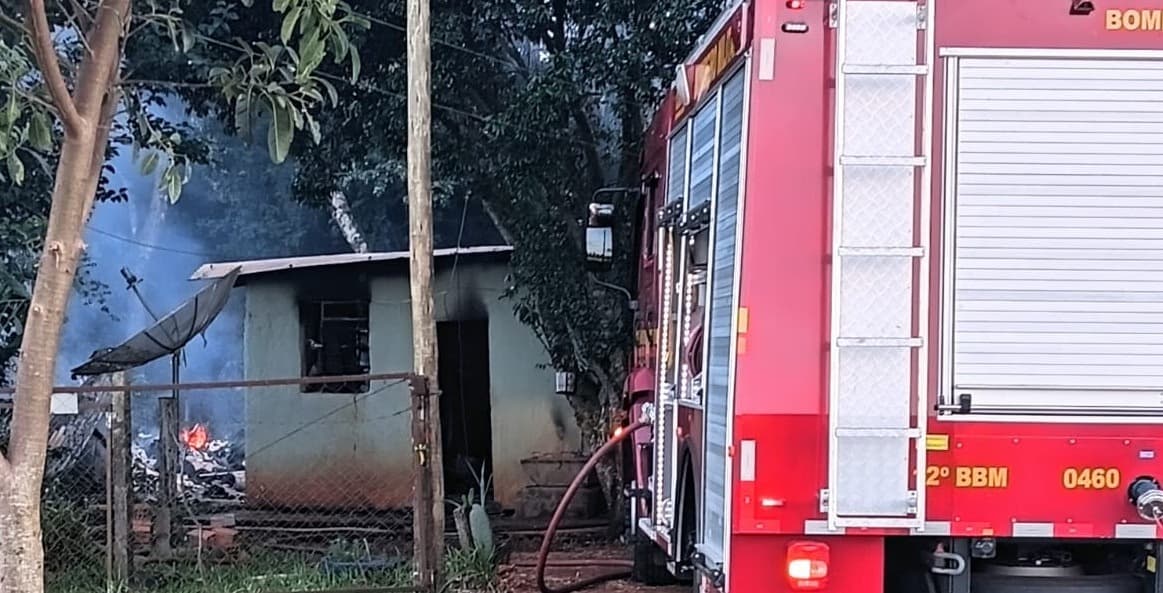 Menina de 6 anos é vítima fatal de incêndio em Chiapetta, ela morava com o pai
