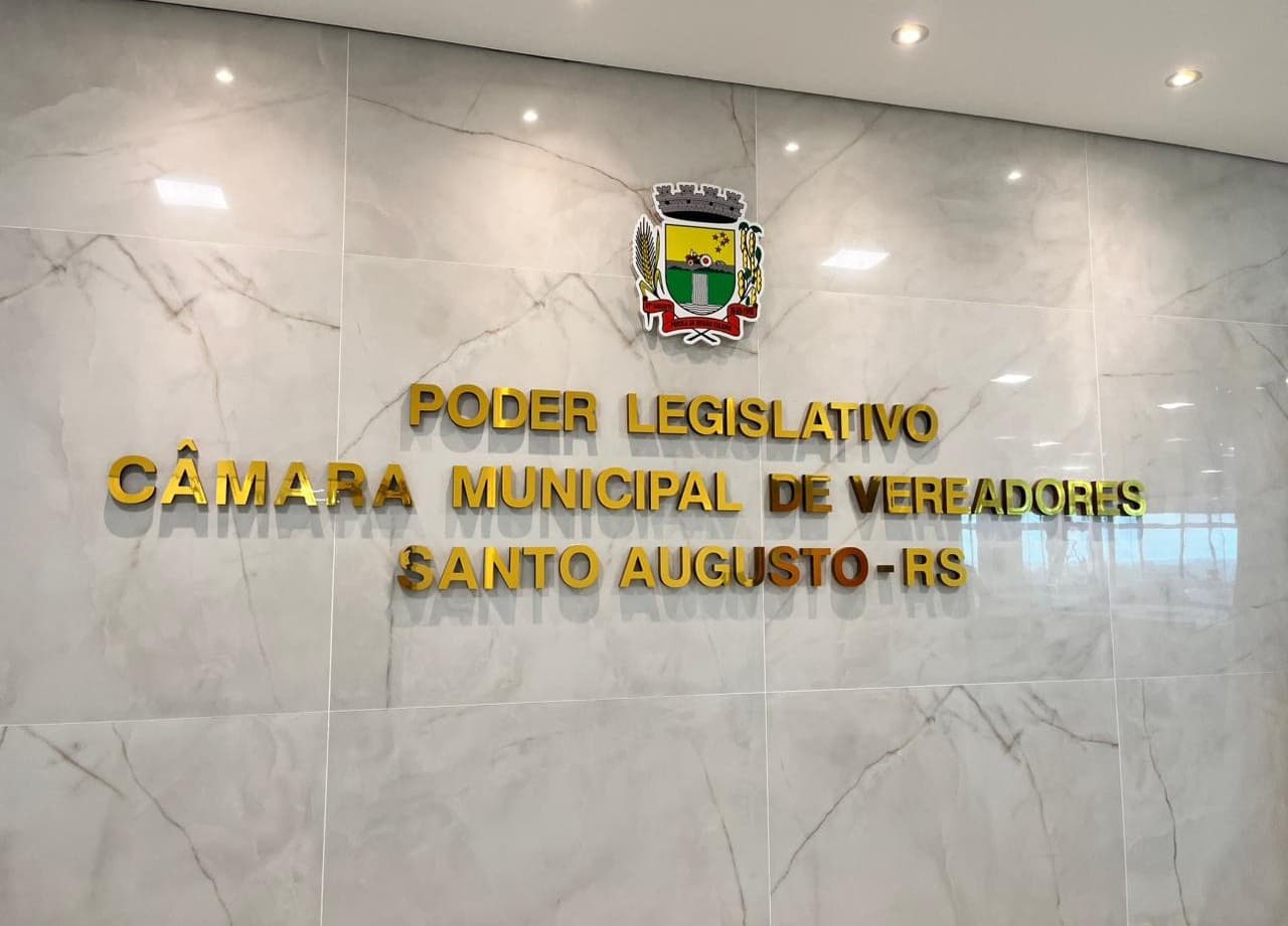 Câmara de Vereadores de Santo Augusto não terá expediente na sexta-feira