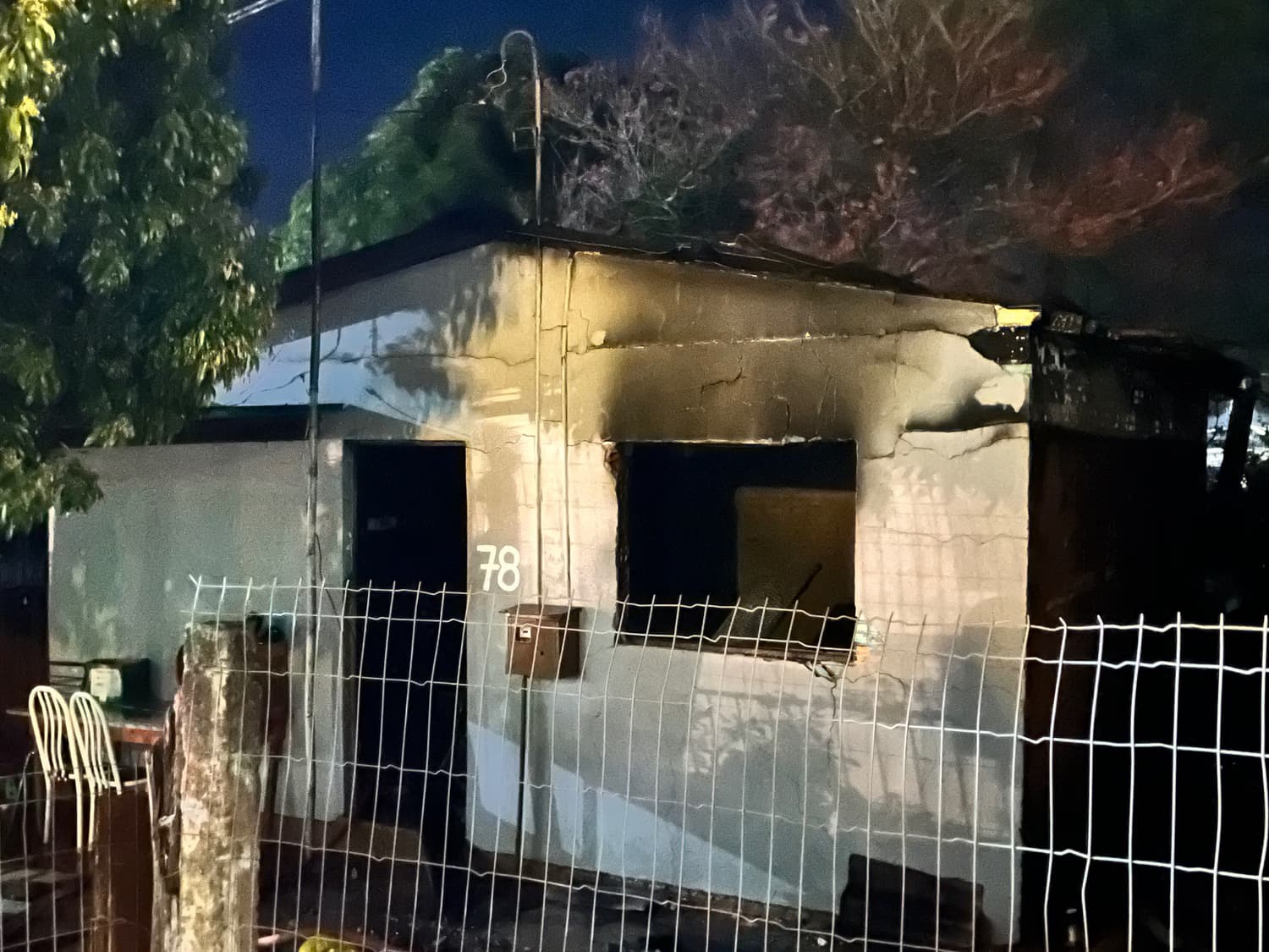 Incêndio de grandes proporções destrói residência no Bairro São João em Santo Augusto