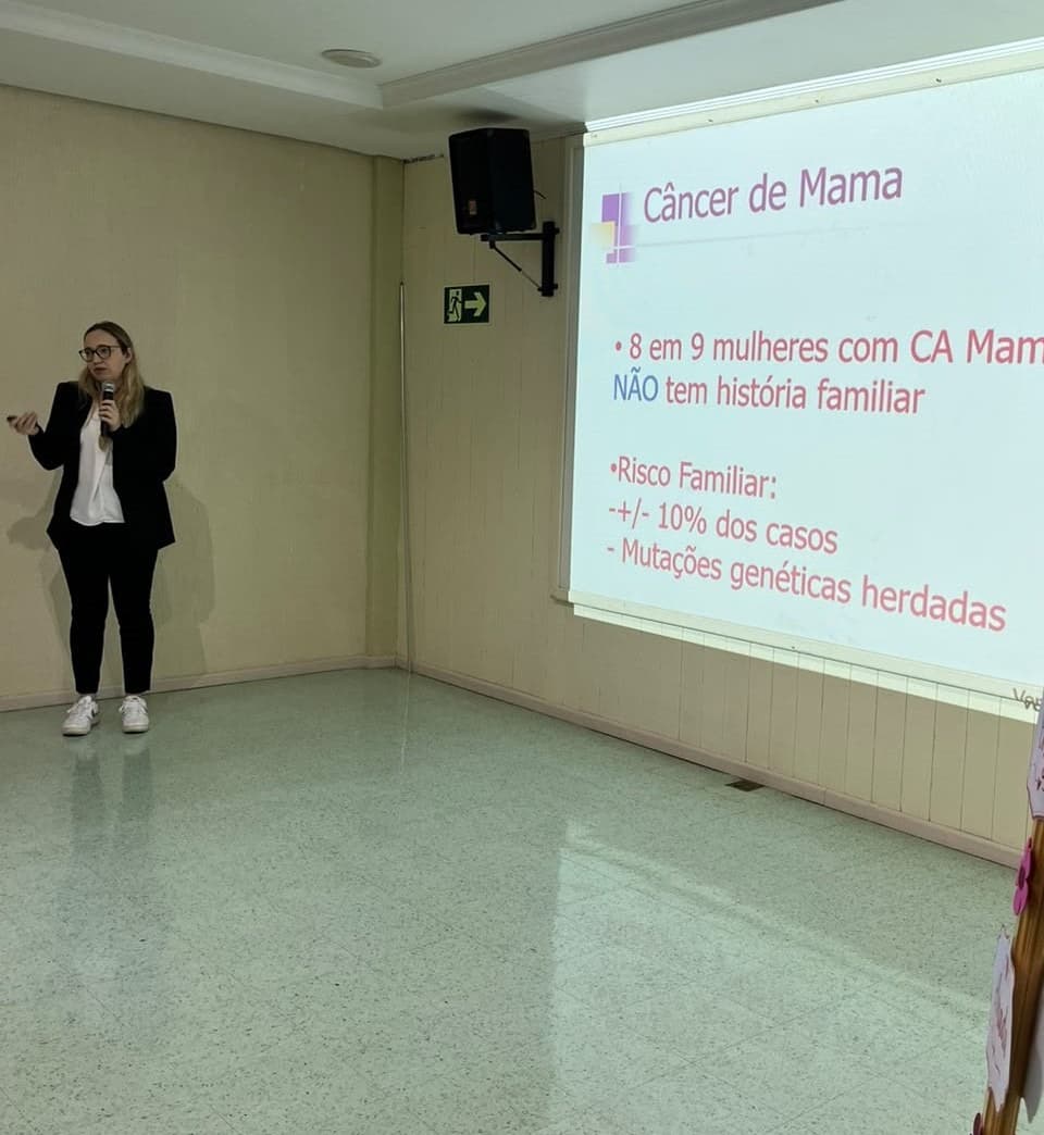 Outubro Rosa: Hospital Unimed Noroeste/RS incentiva colaboradoras à prevenção do câncer de mama