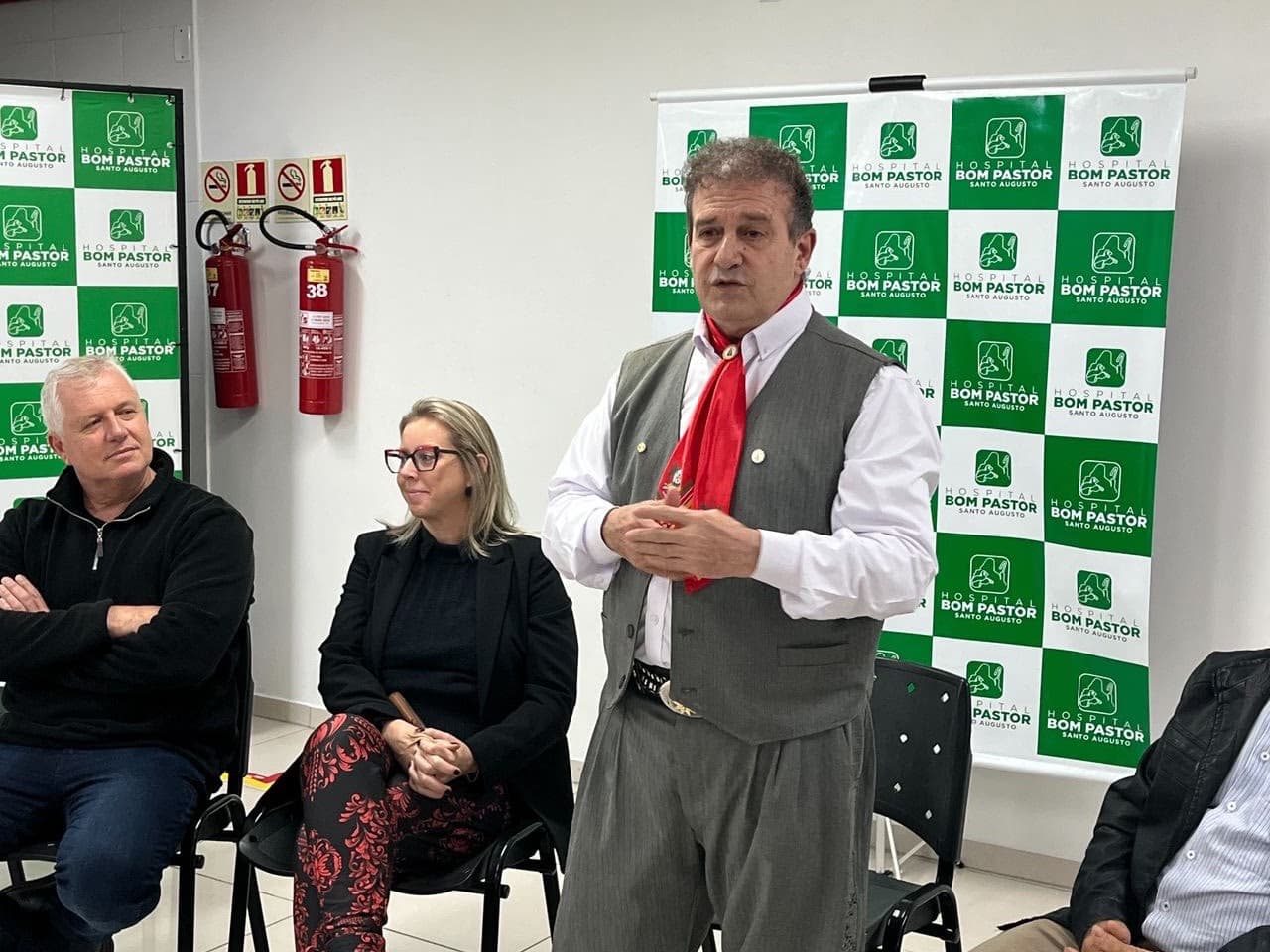 Pompeo de Mattos anuncia emendas para o Hospital Bom Pastor de Santo Augusto