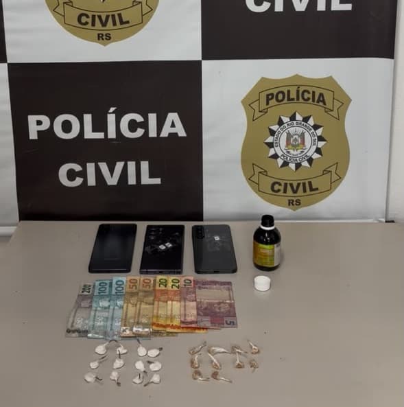 Polícia Civil prende mulher e apreende entorpecentes no Bairro São João em Santo Augusto