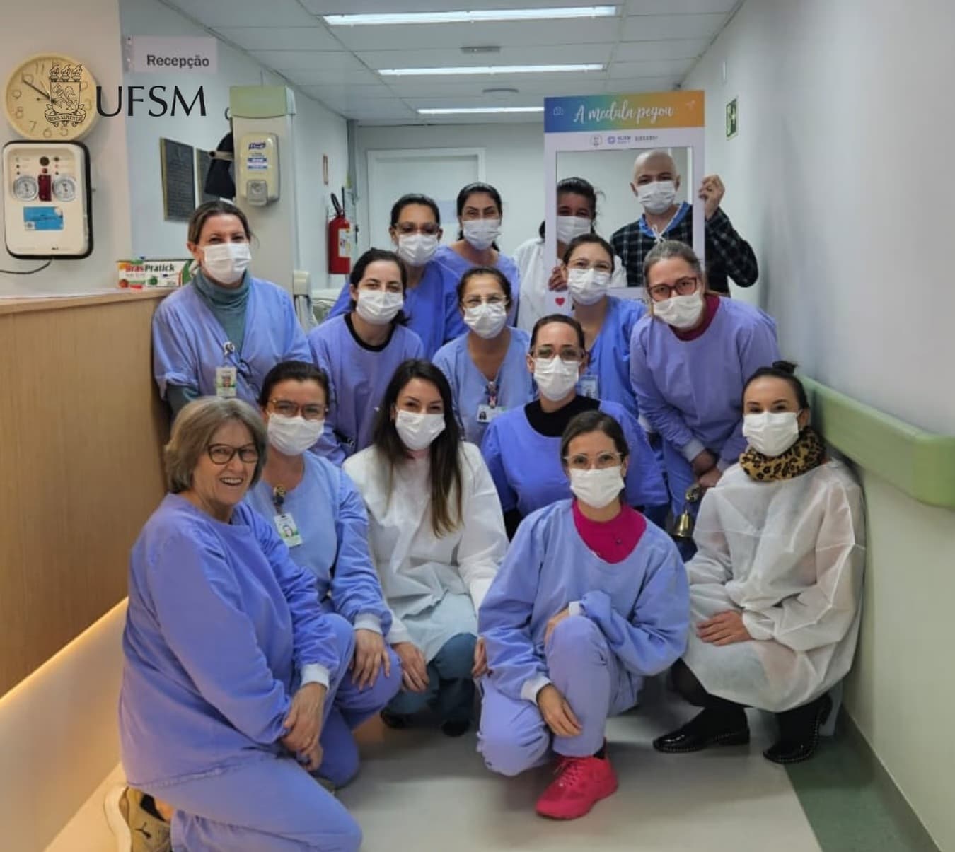 HUSM realiza transplante inédito de medula óssea sem transfusão de sangue
