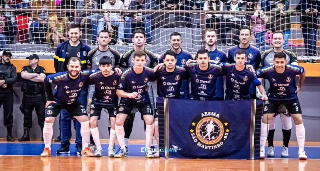 AESMA empata com CMD Palmitinho em grande confronto pela 1ª Copa Regional de Futsal