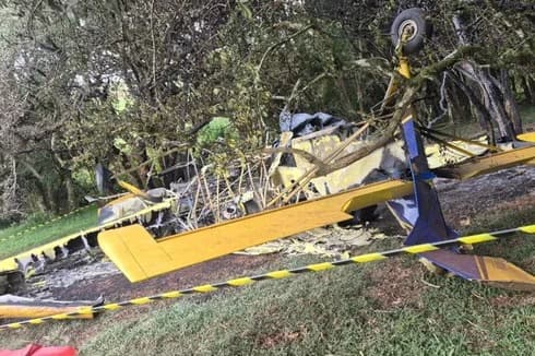 Piloto morre em queda de avião agrícola em Cruz Alta