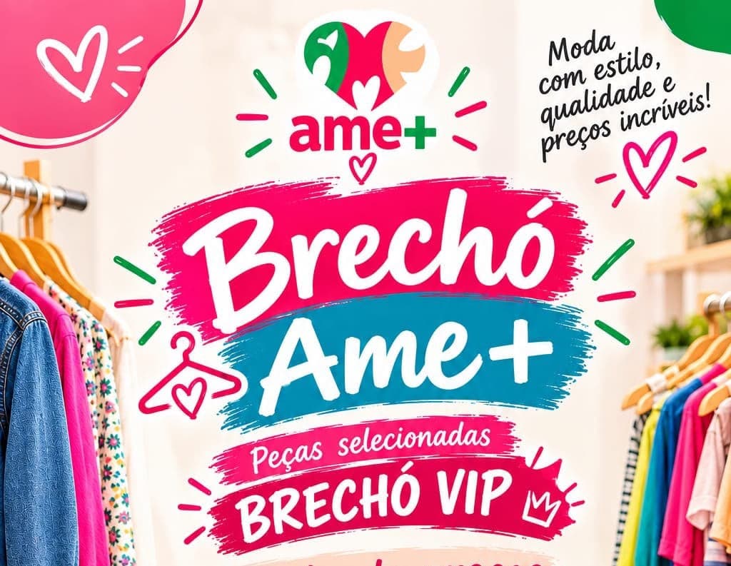 AME+ promove Brechó Solidário nesta sexta e sábado em Santo Augusto
