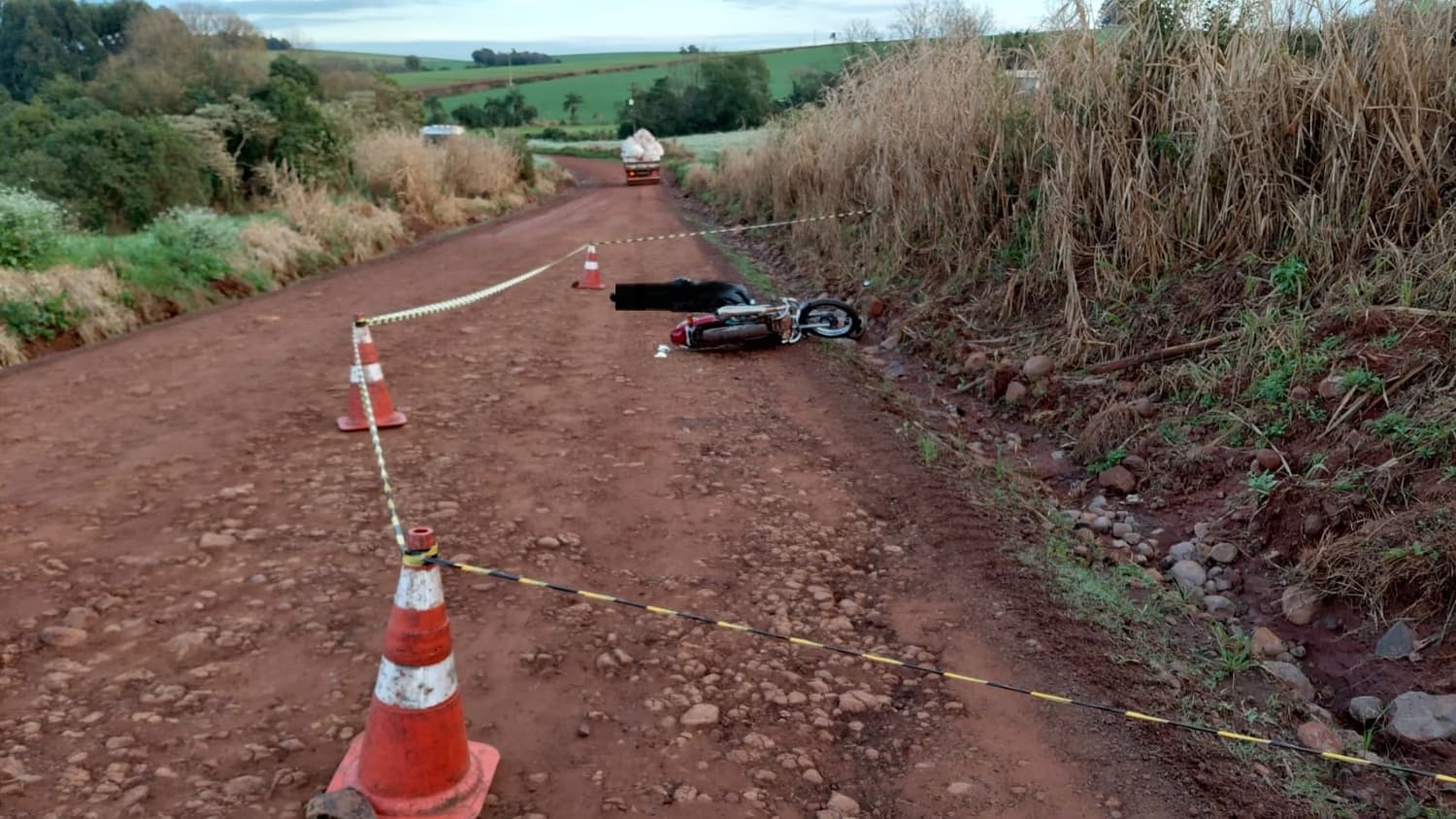 Braga: Motociclista é encontrado morto na estrada entre a cidade e Águas Brancas