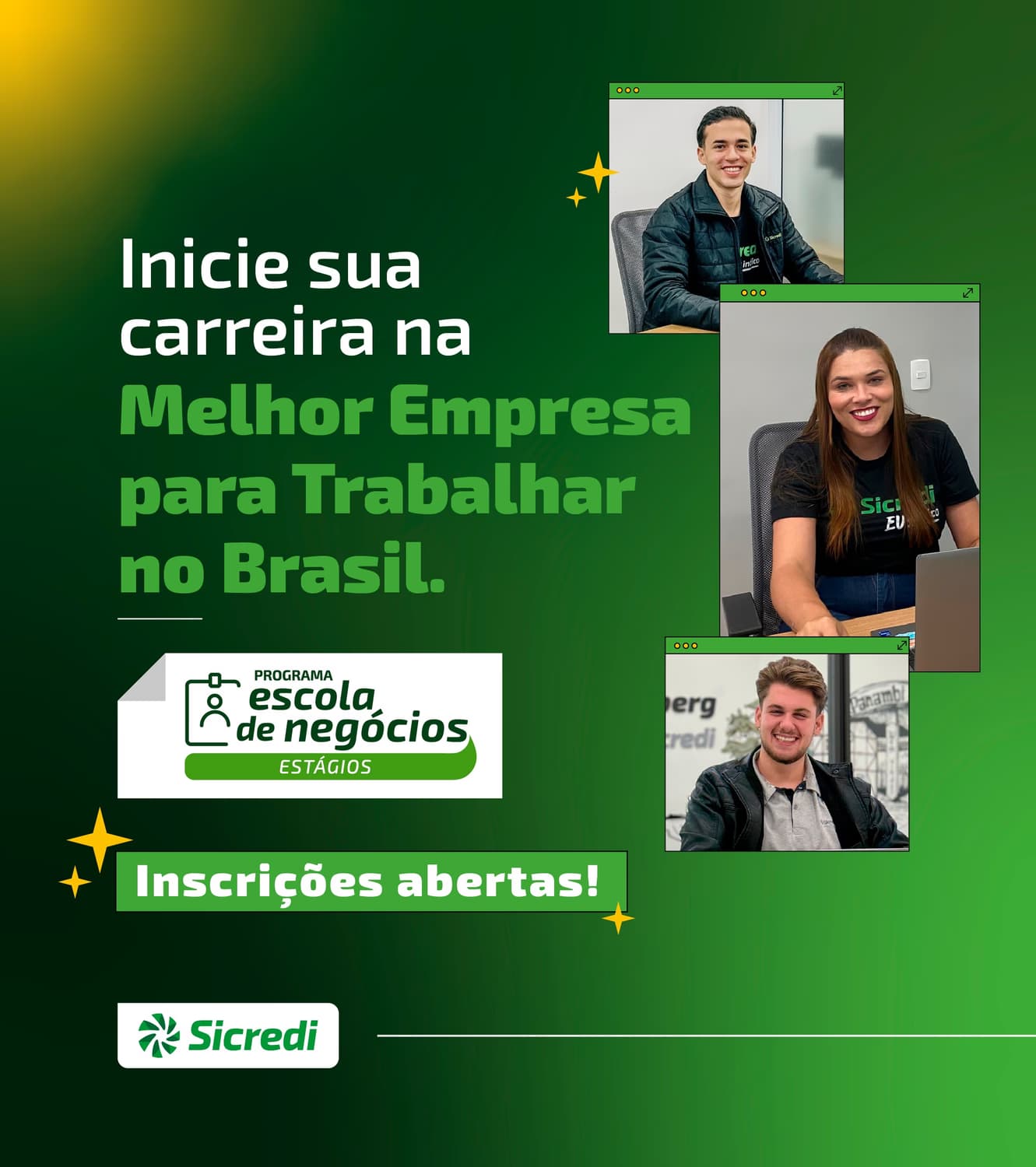 Escola de Negócios da Sicredi das Culturas RS/MG está com inscrições abertas