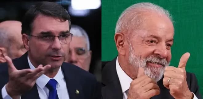 Lula empata com Flávio e Tarcísio no 2º turno, aponta pesquisa Meio/Ideia.