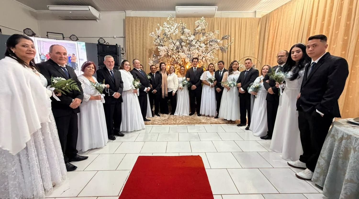 Projeto Social Promove Casamento Coletivo em Santo Augusto
