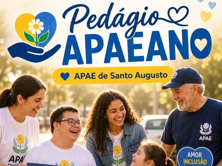 APAE de Santo Augusto promove Pedágio Solidário nesta sexta-feira