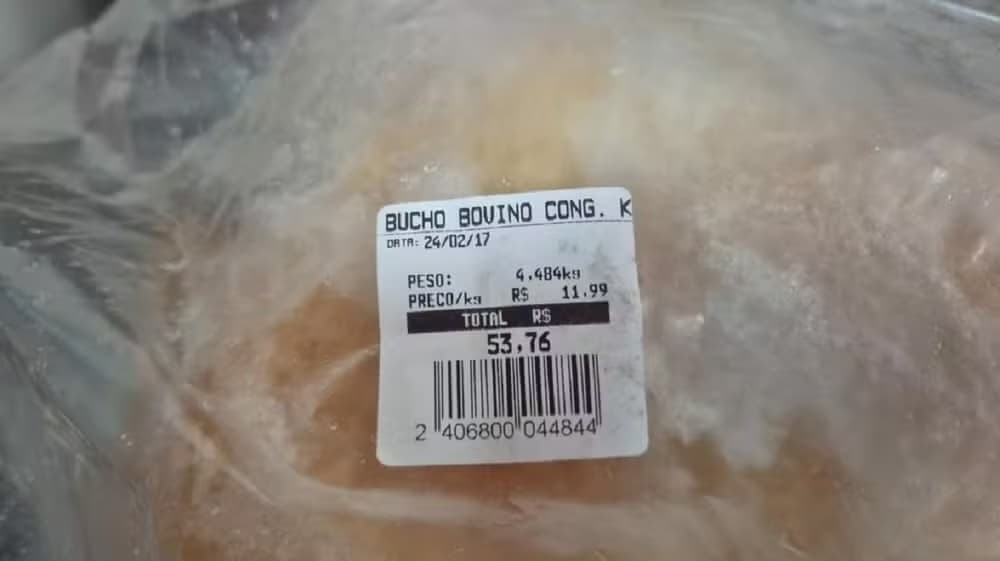 Risco à saúde: Bucho vencido há 9 anos é encontrado em estabelecimentos na Serra