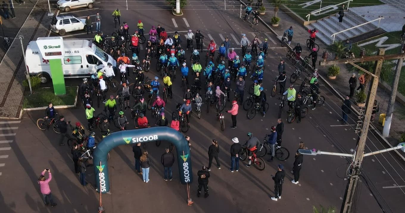 4º Cicloturismo de São Martinho reúne cerca de 150 participantes e destaca esporte, turismo e integração